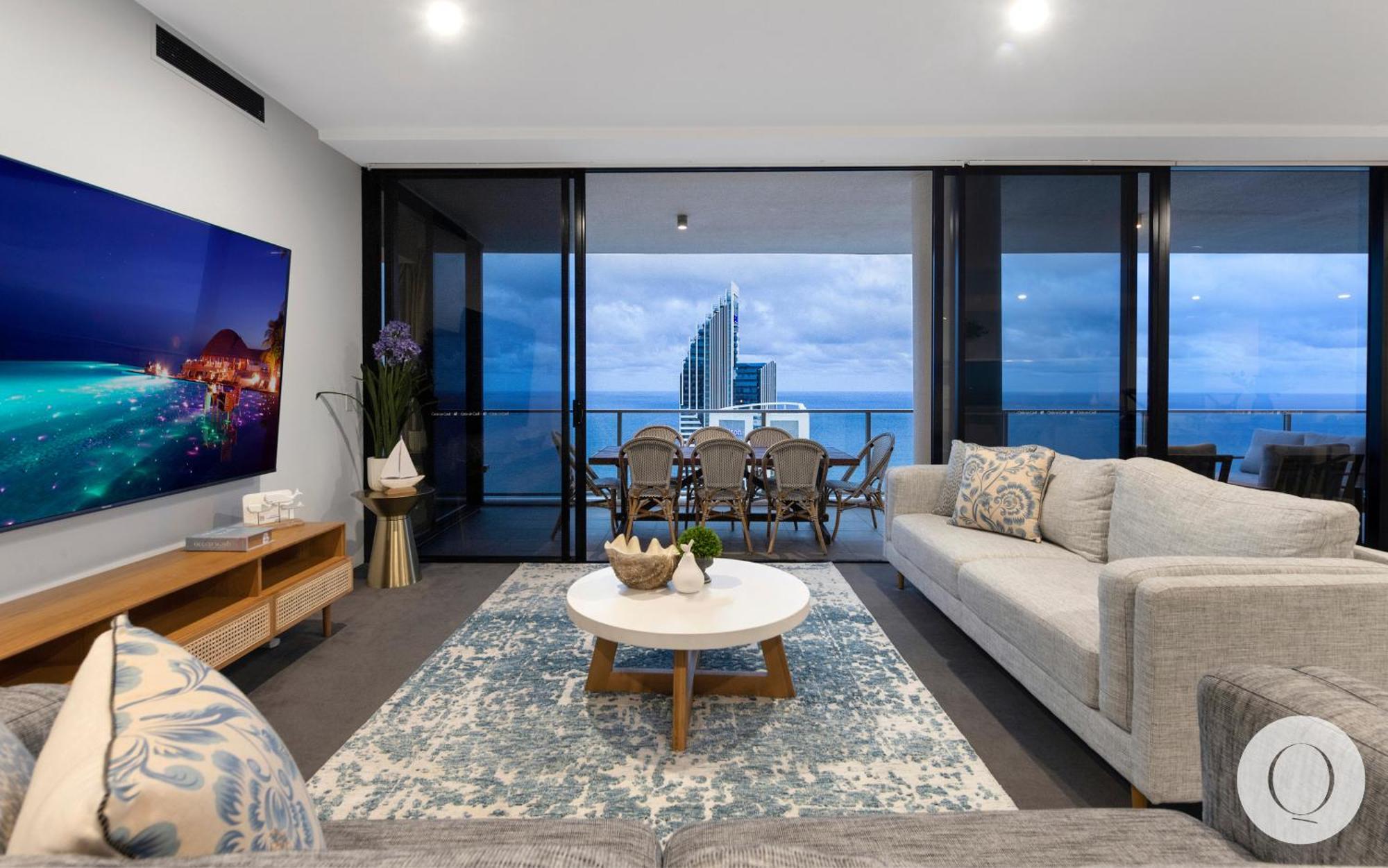 5 Bedroom Executive Sub Penthouse In The Heart Of Surfers With Full Ocean Views - Sleeps 12 - Circle On Cavill Amazing!! Gold Coast Buitenkant foto